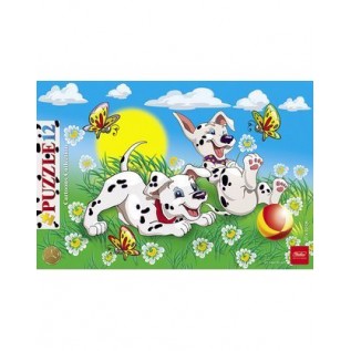 Пазлы ХАТБЕР А4 12 элементов 