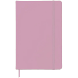 Записная книжка deVENTE А6, 160с, крем.бум, клетка, тв.обложка, искус.кожа, розовая (2252417)