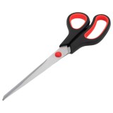 Ножницы STAFF, 230 мм, резиновые вставки, черно-красные (238946)