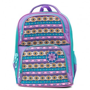 Рюкзак Hatber COMFORT-Тонкие узоры- 37X32X19 СМ EVA, светоотраж. 2 отделения 4 кармана (NRk_24053) (