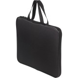 Папка-портфель тканевый на молнии А4 ATTACHE, 36x27x2 см, 1 отд, с руч. черный (1338835)