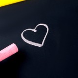 Доска магнитная двухсторонняя, под маркер и мел на подставках (мел,маркер,магниты) (4299401)