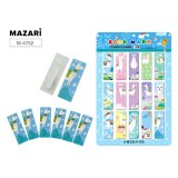 Набор закладок для книг MAZARI, пласт., 3,7х10,5 см, 6шт., 15 дизайнов (ЦЕНА ЗА 1 ШТ) (М-4752) Набор закладок для книг MAZARI, пласт., 3,7х10,5 см, 6шт., 15 дизайнов (ЦЕНА ЗА 1 ШТ) (М-4752)