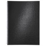 Тетрадь А4 96л. клетка ХАТБЕР METALLIC 