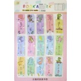 Набор закладок для книг MAZARI, пласт., 3,7х10,5 см, 6шт., 15 дизайнов (ЦЕНА ЗА 1 ШТ) (М-4755)