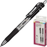 Ручка гелевая автоматическая ATTACHE HAMMER, линия 0,5 мм, черная (613149)