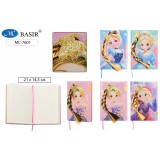 Блокнот детский BASIR 80л. 21х14,5см 