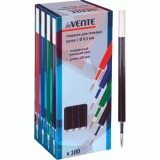 Стержень гелевый deVENTE, 130 мм, d=0,5 мм, черный (ЦЕНА ЗА 100 ШТ) (5053701) 