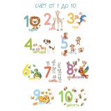 Набор плакатов для дошкольников А3 ХАТБЕР Набор плакатов для дошкольников А3 ХАТБЕР