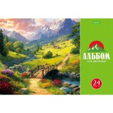 Альбом для рисования ХАТБЕР А4 24 л. 
