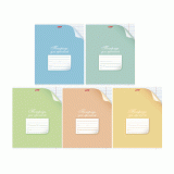 Тетрадь А5 12 л. узкая линия ХАТБЕР 