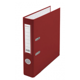 Регистратор LAMARK601 50мм, PP, метал.окантовка/карман, собранный, красный (128/73101)(AF0601-RD1)