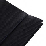 Тетрадь А5 120л. ХАТБЕР, на 4-х кольц, пласт.обл. на резинке (120ТК5Вр1_01601)(081582)