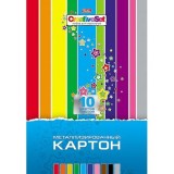 Набор цветного картона А4 ХАТБЕР 