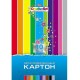 Набор цветного картона А4 ХАТБЕР 