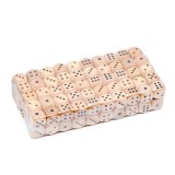 Кости игральные, 1,4х1,4 см, фасовка 100 шт, деревянные (2463612)