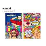 Скетчбук MAZARI 36 листов, 197х145мм. склейка (1817-1820) Скетчбук MAZARI 36 листов, 197х145мм. склейка (1817-1820)