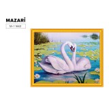 Алмазная мозаика+раскраска по номерам MAZARI 