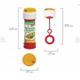 Мыльные пузыри BRAUBERG KIDS, 60 мл с игрушкой на крышке (665453) (1/36)