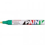 Маркер-краска deVENTE алюмин.корпус, кругл. с клипом, нитро-основа, пулевидный, зеленый (5043339)