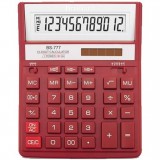 Калькулятор настольный SKAINER SK-777XRD, 12 разрядный., пластик, 157x200x32мм, красный (10/40) (SK-