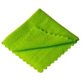 Салфетки для стекол и зеркал Master FRESH, микрофибра 30*30, зеленая (704070) 