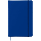 Записная книжка deVENTE А5, 160с, крем.бум, клетка, тв.обложка, искус.кожа, синяя (2251411)
