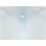 Папка-конверт на кнопке А4 ATTOMEX, 120 мкм, прозрачная (3071820)