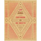 Тетрадь А5 80 л. клетка ХАТБЕР 