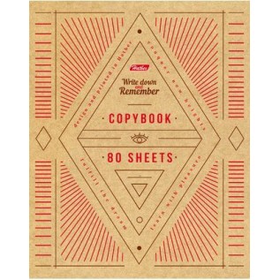 Тетрадь А5 80 л. клетка ХАТБЕР 