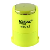 Оснастка для печати TRODAT IDEAL d-42мм, неоновый желтый (46042) (198960)