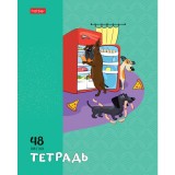 Тетрадь А5 48л. клетка, ХАТБЕР 