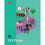 Тетрадь А5 48л. клетка, ХАТБЕР 