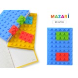 Блокнот MAZARI, 10х14.8см, 100 л, силиконовая обложка (M-3577-H)