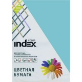 Бумага INDEX COLOR A4 100л/пач 80 гр, светло-голубой (IC75/100) (00-00019696)