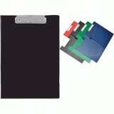 Клипборд-папка (планшет) А4 deVENTE, картон+ПВХ, с зажимом, черный (3034708)