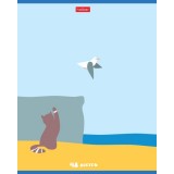 Тетрадь А5 48л. клетка, ХАТБЕР 