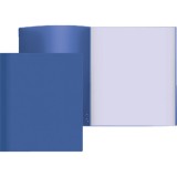 Папка с файлами А4 ATTOMEX, 60 файлов, пластик, фактура песок, синяя (3105003) (4/132)