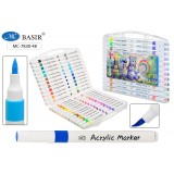 Набор маркеров-акриловые BASIR 
