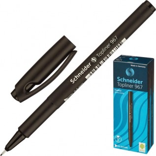 Линер SCHNEIDER TOPLINER 967, 0,4 мм, черный (10/500) (9671)