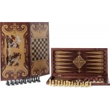 Игра 3в1 нарды + шашки + шахматы 