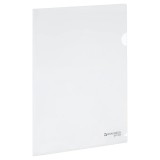 Папка-уголок А4 BRAUBERG EXTRA, 150 мкм, пластиковая, прозрачная (271701)