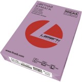 Бумага цветная LAMARK, А4, 500л., 75г/м, сиреневый (CC-58) (014_0000001)