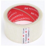 Скотч упаковочный НОВА РОЛЛ 48мм x 300метров, 38мкм, прозрачный (0119-1741) (1/12) Скотч упаковочный НОВА РОЛЛ 48мм x 300метров, 38мкм, прозрачный (0119-1741) (1/12)