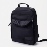 Рюкзак молодежный М-360, 29*12,5*42 см, отд на молнии, н/карман, черный (3099459)