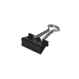Зажимы для бумаг inФОРМАТ, 19мм, черные (12/144/2880) (Z19-12K    ШТ) (059029)