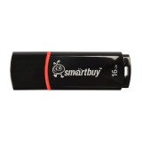 Флеш-драйв USB SMART BUY CROWN, 16Gb, черный (SB16GBCRW-K) (512189)