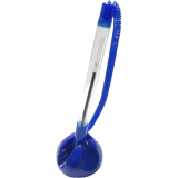 Ручка шариковая ATTOMEX, 0,7 мм, пластик, самоклеящаяся подставка, синий, (5072500)