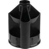 Органайзер ATTOMEX, 10 отд., вращающийся, черный (4102512)