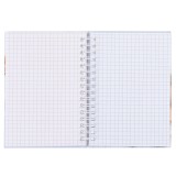 Записная книжка ХАТБЕР А6 80л. цв. клетка  Записная книжка ХАТБЕР А6 80л. цв. клетка